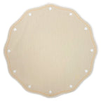 JOGO AMERICANO REDONDO AL FRESCO BEGE 43CM