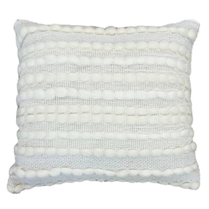 CAPA DE ALMOFADA TRAMA MANUAL LÃ DE OVELHA 50X50