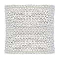 CAPA DE ALMOFADA TRICOT MANUAL COLMEIA FENDI 50X50CM