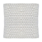CAPA DE ALMOFADA TRICOT MANUAL COLMEIA FENDI 50X50CM