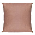 CAPA DE ALMOFADA LINHO PURO TERRACOTA 50x50CM