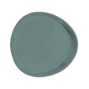 BANDEJA LACA TEXTURA VERDE CELADON G 41CM
