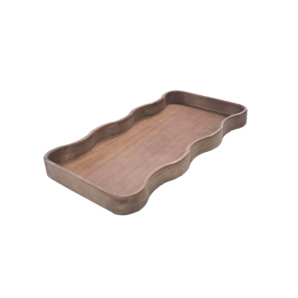 BANDEJA DE MADEIRA MARÉ P 39X16CM