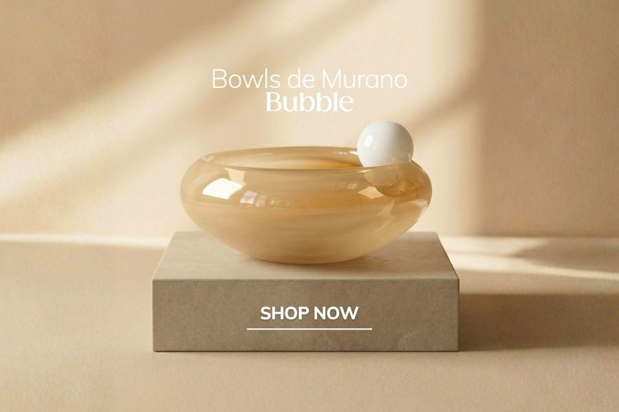 Confira a coleção Flow com bowl de murano