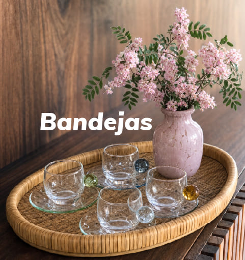 Confira bandejas de todos tamanhos e materiais para servir e decorar