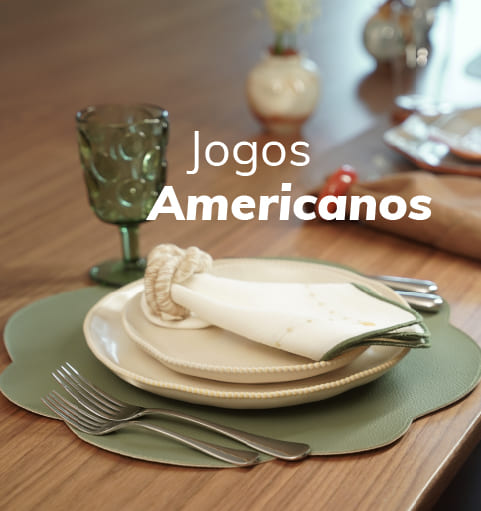 Jogos americanos retangulares redondo, dupla face e impermeáveis na lolahome