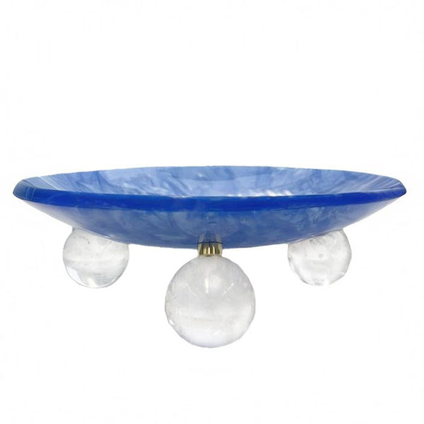 BOWL CRISTAL AZUL 23 CM