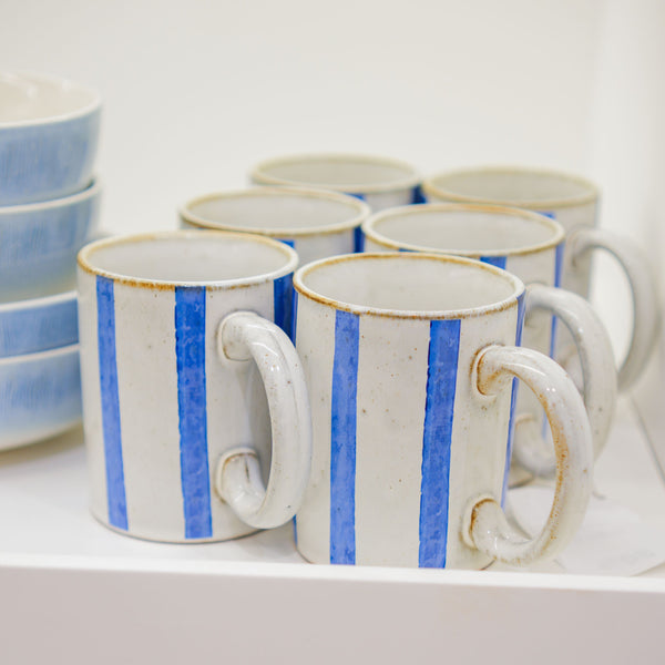 CANECA PORCELANA STRIPES 400ML
