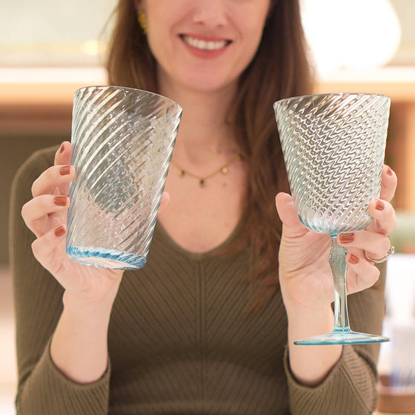 COPO ACRÍLICO WAVES TRANSPARENTE