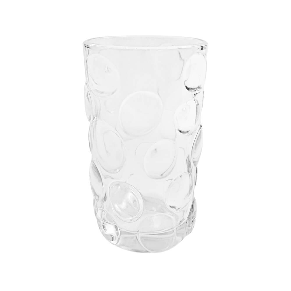 COPO DE VIDRO RIO TRANSPARENTE ALTO 350ML