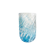 COPO DE MURANO FLOW  AZUL 8 X 13 (H) CM