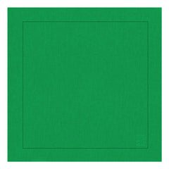 GUARDANAPO LINHO VISCO BARRA LARGA PREMIUM VERDE 55X55  CM