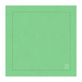 GUARDANAPO DE LINHO VISCO BARRA LARGA PREMIUM VERDE