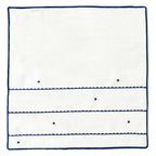 GUARDANAPO DE LINHO GIARDINO AZUL MARINHO 50X50 CM