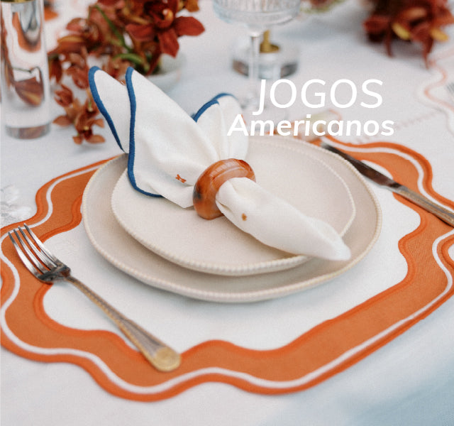 Linha de jogos americanos autorais da Lolahome