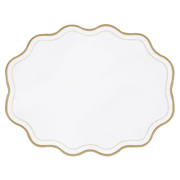 JOGO AMERICANO IMPERMEÁVEL BREEZE OVAL BEGE