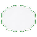 JOGO AMERICANO IMPERMEÁVEL BREEZE OVAL VERDE 47X36CM