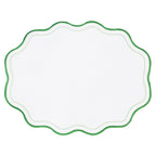 JOGO AMERICANO IMPERMEÁVEL BREEZE OVAL VERDE 47X36CM