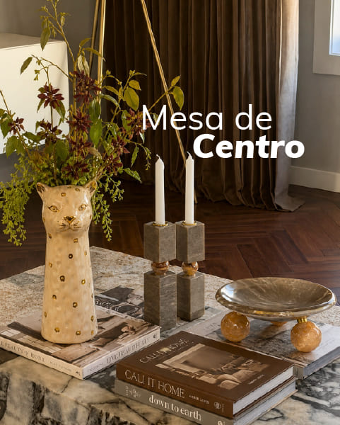confira a coleção para decorar sua mesa de centro