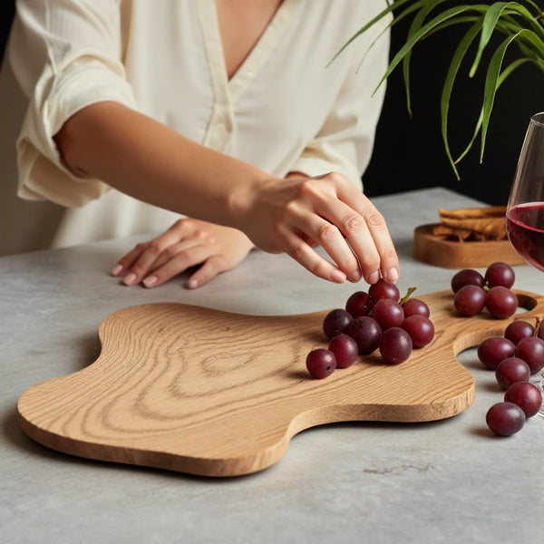 TÁBUA DE MADEIRA TAUARI ORGÂNICA G