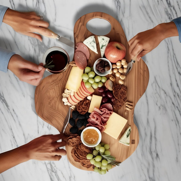 TÁBUA DE MADEIRA TAUARI ORGÂNICA G