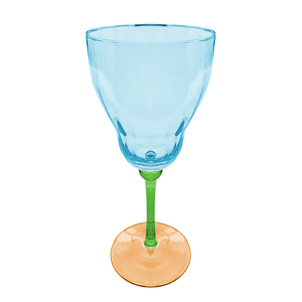 TAÇA VINHO BRANCO SORRENTO 270ML AZUL/VERDE/LARANJA 270ml