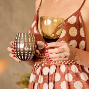 COPO DE VIDRO DOTS FENDI 12,5 X 6,5