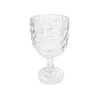 TAÇAS DE VIDRO BORBULHA 300ML
