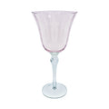 TAÇA DE VIDRO SAINT REMY ROSA E CINZA 300ML