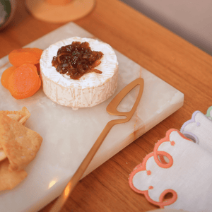 SET 3 TALHERES DOURADOS GEOMETRIC