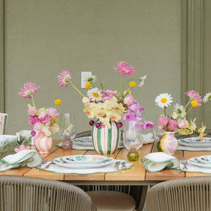 MINI VASO CERÂMICA ARTESANAL FLOWERSCAPE ROSA 11CM