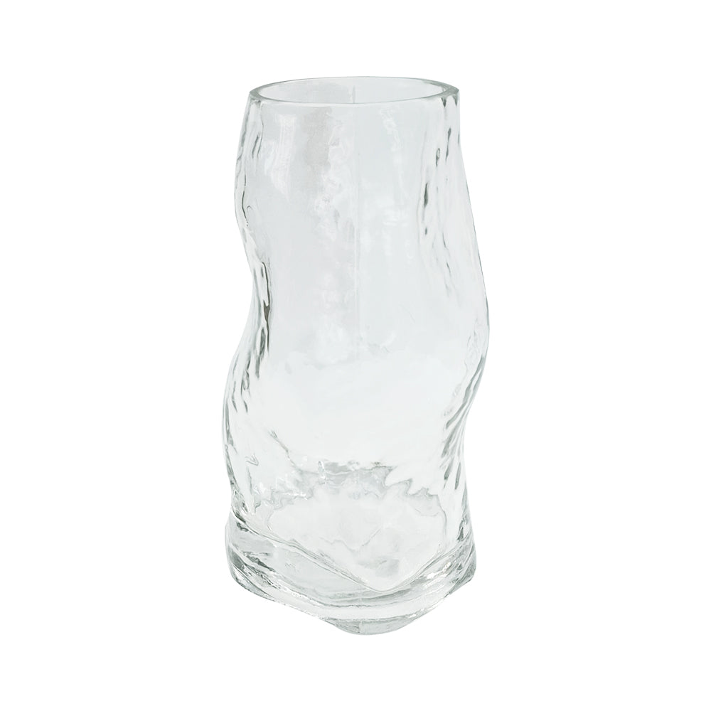 VASO DE VIDRO ORGÂNICO G 30CM