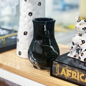 ONIX VASO JARRA PRETO 10X15CM