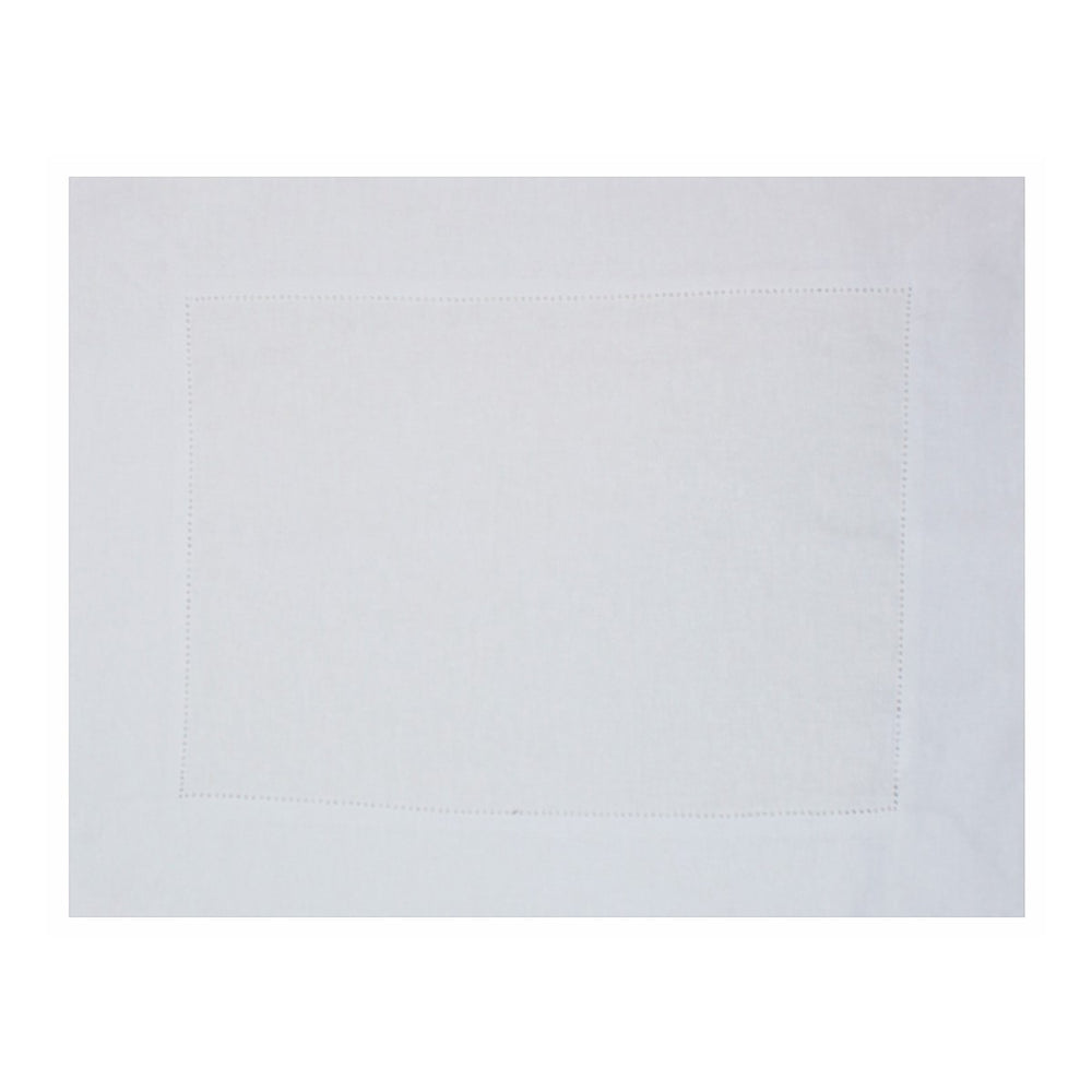 JOGO AMERICANO DE VISCO LINEN BASIC BRANCO 46 X 37 CM