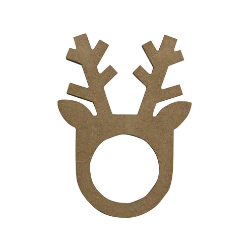 PORTA GUARDANAPO DE MDF RENA NATURAL