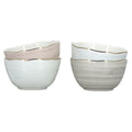CONJUNTO DE BOWLS DE CERÂMICA AQUARELA P 10,5CM X 10,5CM X 6CM