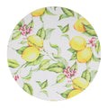 Capa de sousplat estampada limão siciliano 36cm em algodão misto - Lolahome