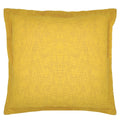 CAPA DE ALMOFADA RÚSTICA NATURAL AMARELO 50 X 50 CM