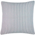 CAPA DE ALMOFADA TRICOT PLUS RISCA DE GIZ CINZA 50 X 50 CM