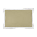 CAPA DE ALMOFADA PERCAL 400 FIOS PREMIUM BEGE