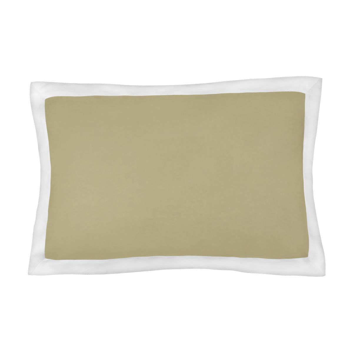 CAPA DE ALMOFADA PERCAL 400 FIOS PREMIUM BEGE
