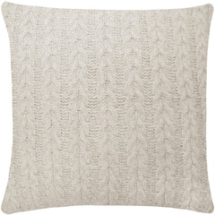 CAPA DE ALMOFADA TRANÇA CASHMERE TOUCH BEGE 50X50 CM