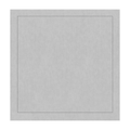 GUARDANAPO DE LINHO VISCO CINZA COM PONTO AJOUR 50X50 CM