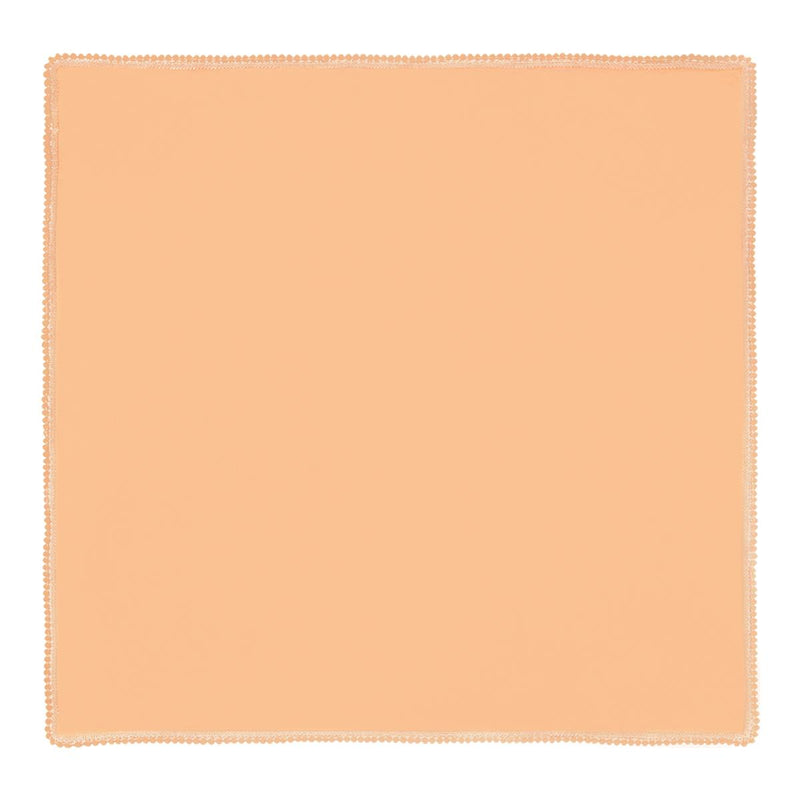 GUARDANAPO DE TRICOLINE BOLINHAS NUDE 50X50 CM