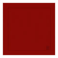 GUARDANAPO LINHO VISCO BARRA LARGA PREMIUM VERMELHO 55X55  CM