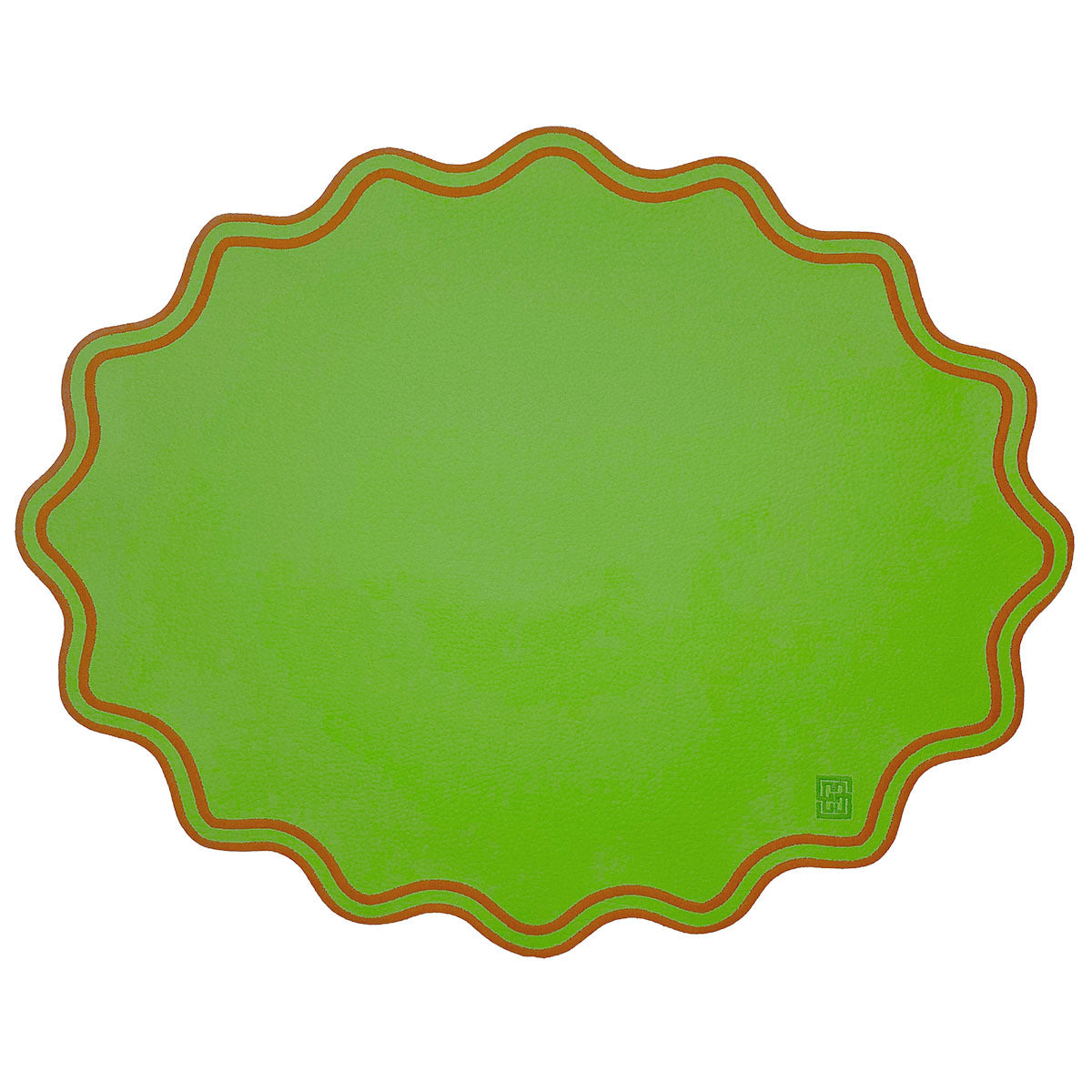 JOGO AMERICANO COURINO ECOLÓGICO VERDE 48X38CM POR THAY MILANI - LARANJA