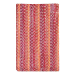 SUPER CAMINHO DE MESA ALGODÃO ETNIA ZIGZAG VERMELHO