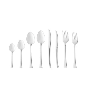 FAQUEIRO 48 PEÇAS AÇO INOX MODERN PRATA