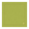 GUARDANAPO LINHO PURO BARRA LARGA PREMIUM VERDE 55X55 CM