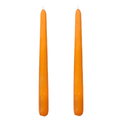 VELAS PARA CASTIÇAL CÔNICA LARANJA 25 CM - 02 UNIDADES